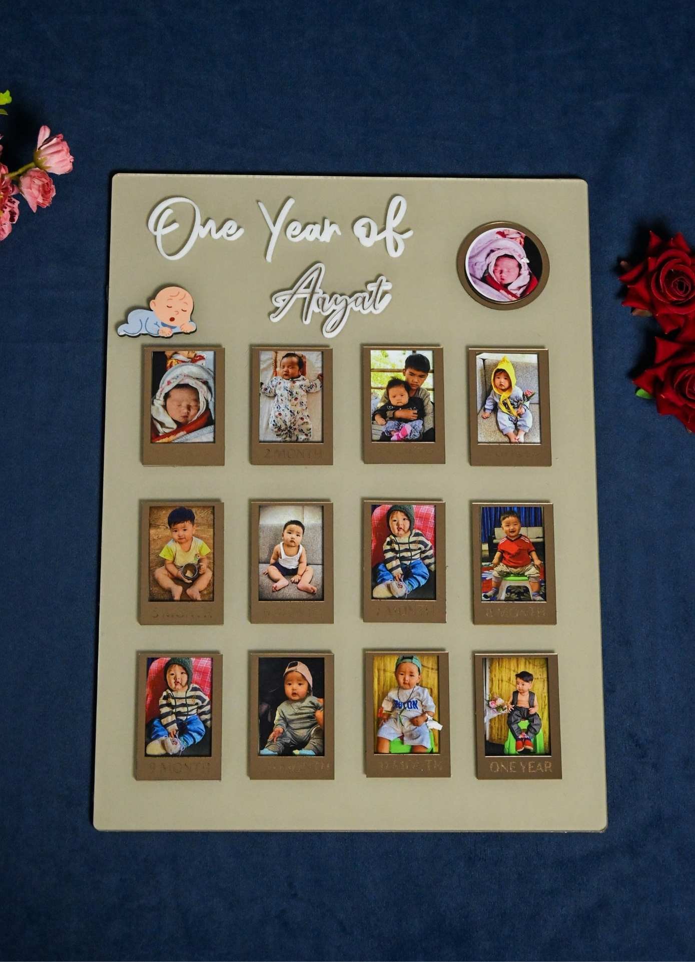 Baby Photo Board-Rectangular Shape - Image 3